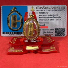ตะกรุดนารายณ์แปลงรูป เนื้อทองคำ อ.นอง ยุคต้น