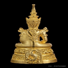 พระแก้วมรกตกรมสรรพสามิต เนื้อทองคำขัดเงา ปี39