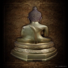 พระพุทโธกลางบูชาปี2500.คุณแม่บุญเรือน