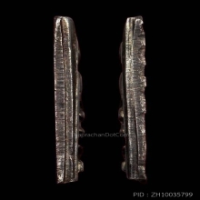 พระสมเด็จคะแนนจิ๋ว เนื้อเงิน หลังวงเดือน (นิยม)