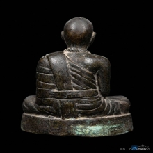 พระบูชารูปเหมือนบูชาครูบาเจ้าศรีวิชัย ออกวัดพระสิงห์ ปี 2495