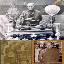 พระสมเด็จพิมพ์เจ็ดชั้นหูติ่งวัดอินทร์บางขุนพรหม ปี2485