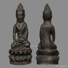 PHRA-KRING-CHI-NA-BAN-CHORN OF LUANG-PU-TIM,2517,SILVER BASE