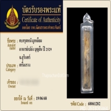 ตะกรุดหนังงูเหลือม อ.เปล่ง บุญยืน (ยุคแรก) ปี 2529