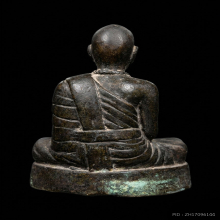 พระบูชารูปเหมือนบูชาครูบาเจ้าศรีวิชัย ออกวัดพระสิงห์ ปี2495