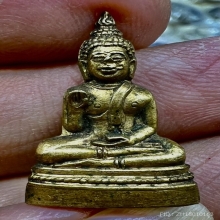 กริ่งพิมพ์พุทธกวัก พ่อแฉ่ง บางพัง นิยมหน้าโสธรกะไหล่ทองสวฃ