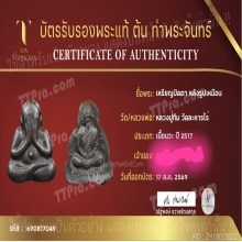 เหรียญปิดตาหลังรูปเหมือนหลวงปู่ทิม