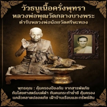 วัวธนูเนื้อครั่งพุทรา(เล็กที่สุด)หลวงพ่อพุฒวัดกลางบางพระ 