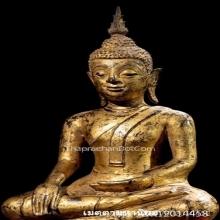 พระพุทธรูป สมัยอยุธยา พระพักตร์แย้มพระสรวล