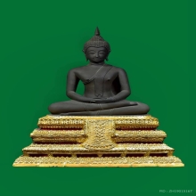 พระประธานจําลองยิ้มรับฟ้า วัดระฆังฯ 100 ปี  2515 *สวยแชมป์*