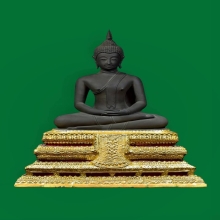 พระประธานจําลองยิ้มรับฟ้า วัดระฆังฯ 100 ปี  2515 *สวยแชมป์*
