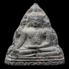 พระนางท่ามะปรางกำแพง เนื้อชินเงิน กรุอาวาสน้อย กำแพงเพชร