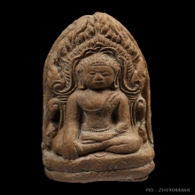 พระลือโขง พระนางจามเทวีซุ้มเรือนแก้ว กรุวัดกู่เหล็ก 