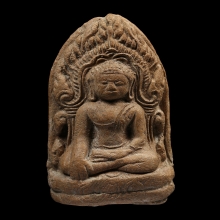 พระลือโขง พระนางจามเทวีซุ้มเรือนแก้ว กรุวัดกู่เหล็ก 