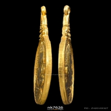 เหรียญเราสู้ หลวงปู่แหวน ปี2520 (เนื้อทองคำ) สวยแชมป์