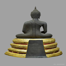 พระประธานจําลองยิ้มรับฟ้า วัดระฆังฯ 100 ปี  2515 *สวยแชมป์*