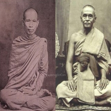 พระชัยผมหวีรุ่นแรกวัดมกุฏ ปี2478 เนื้อดำ สวยแชมป์ๆๆ