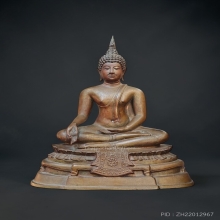 พระบูชา ภปร กฐินต้น วัดเทวสังฆาราม 5นิ้ว ผิวขัดพบเจอน้อย