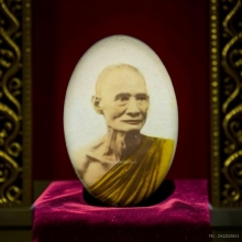 พระปรกใบมะขาม เจ้าคุณสุนทร วัดกัลยา เนื้อกะไหล่ทองเดิมดีมากๆ