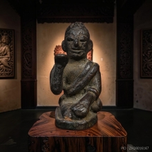 แม่นางกวักเนื้อสำริดโบราณอายุกว่าร้อยปี ศิลป์ล้านนา