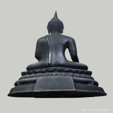 พระบูชา ภ.ป.ร. ปี 2508 วัดบวรนิเวศวิหาร ก้นดินไทยนิยม 5 นิ้ว