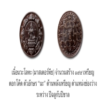 องค์จตุคามรามเทพ…เหรียญหลักชัย พิมพ์เล็ก พ.ศ. 2549