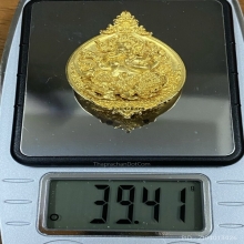 พระทองคำ พระพิฆเนศ รุ่นสุขสบาย หลวงปู่ยูร No.9