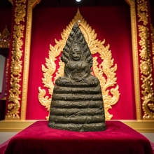 เหรียญหล่อพระนาคปรกแสงอรุญ วัดบรมนิวาส ปี2495 พิมพ์ใหญ่