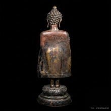 พระบูชารัชกาลล้านนา (รัชกาลเหนือ) ปางห้ามญาติ เนื้อสัมฤทธิ์