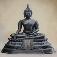 พระบูชา ภปร รุ่นแรก วัดบวรนิเวศ ปี2508 หน้าตัก9ติ้ว