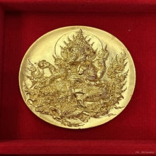 พระพิฆเนศเนื้อทองคำเลขประจำพระสองหลัก