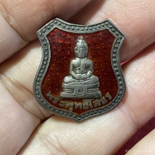 หลวงพ่อพุทธโสธรเนื้อเงินลงยา หลัวพระราชเขมากร  