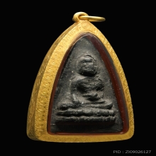 พระพุทโธน้อยพิมพ์ใหญ่ เนื้อผงใบลาน ปี 2494