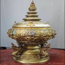 บาตรน้ำมนต์วัดไร่ขิง