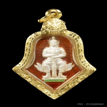 ท้าวเวสสุวรรณหลวงพ่ออิฏฐ์ เนื้อเงิน ปี2563 วัดจุฬามณี
