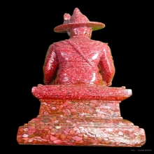 พระบูชาสมเด็จพระเจ้าตากสินมหาราช (พลอยแดง) ค่ายตากสิน 