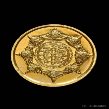 พระปิดตาพังพระกาฬ ปี32(รุ่นแรก)บล็อกเคราสั้น(กะไหล่ทอง)