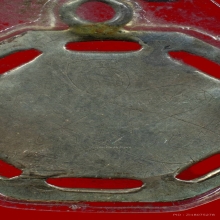 เหรียญยันต์โป๊ยข่วย เนื้อเงิน หลวงปู่ภู วัดท่าฬ่อ จ.พิจิตร