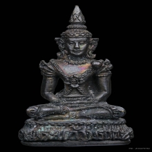 พระแก้วมรกต ขนาดห้อยคอ หลวงปู่หมุน ปี2542