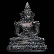 พระแก้วมรกต ขนาดห้อยคอ หลวงปู่หมุน ปี2542