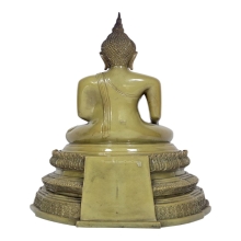 หลวงพ่อวัดไร่ขิง เนื้อหยก ขนาดหน้าตัก 5 นิ้ว พ.ศ 2520