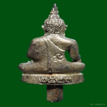 พระยอดธง วัดทุ่งรี จ.จันทบุรี รุ่นแรก เนื้อเงิน ปี 2523