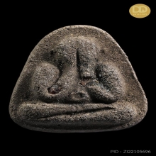 ปิดตา ลป.ทิม ออกวัดยายร้า หลังฝังพลอย(กก) ปี2516 สภาพสวยมาก