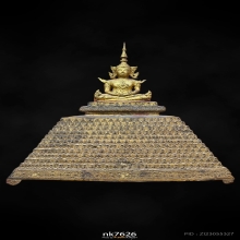 พระพุทธรูปทรงเครื่องรัตนโกสินทร์(ฐานพระล้อม) พระไซร์ใหญ่ 
