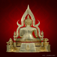 พระพุทธชินราช ภปร แม่ทัพภาคที่ 3 จัดสร้าง 9 นิ้ว กะหลั่ยทอง