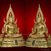 พระพุทธชินราช ภปร แม่ทัพภาคที่ 3 จัดสร้าง 9 นิ้ว กะหลั่ยทอง