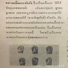 ปรกใบมะขามหลวงพ่อเชื้อ วัดใหม่บำเพ็ญบุญ