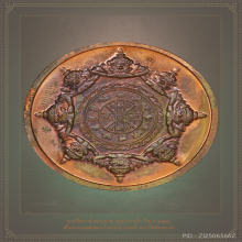 พระปิดตาพังพระกาฬ รุ่น ปรกเกล้า  เนื้อบรอนซ์ ( องค์ที่ 2 )