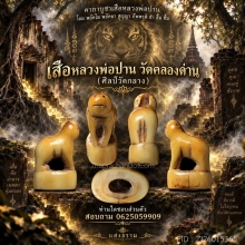 เสือหลวงพ่อปาน วัดคลองด่าน (ศืลป์วัดกลาง) ขนาดจิ๋ว 
