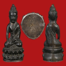 PHRA-KRING OF LUANG-PU-TIM , B.E.2517 , SILVER BASE ( 2nd )